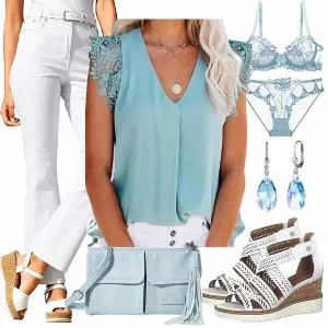 Sommer Outfits Coller Look für den Sommer