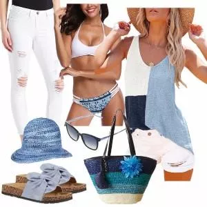 Sommer Outfits Strand Outfit