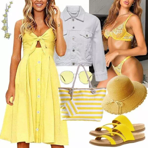 Sommer Outfits Strand Outfit
