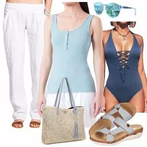 Sommer Outfits Modischer Look für den Sommer