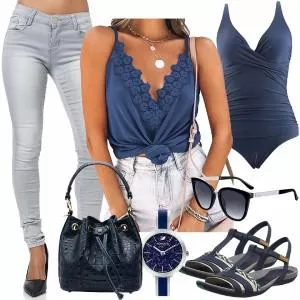 Sommer Outfits Coller Look für den Sommer