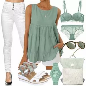 Sommer Outfits Coller Look für den Sommer