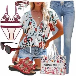 Sommer Outfits Coller Look für den Sommer