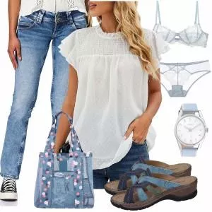 Sommer Outfits Coller Look für den Sommer