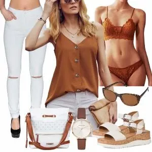 Sommer Outfits Coller Look für den Sommer