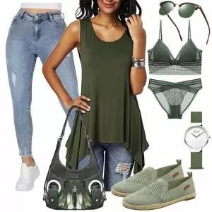 Sommer Outfits Coller Look für den Sommer