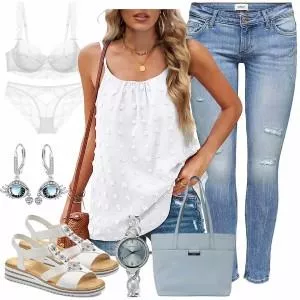 Sommer Outfits Toller Look Für Den Sommer