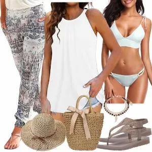 Sommer Outfits Strand Outfit