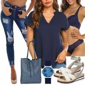Sommer Outfits Coller Look für den Sommer