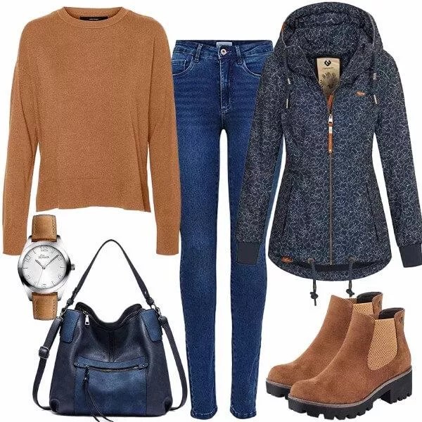 Herbst Outfits Street Style Outfit