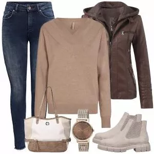 Herbst Outfits Lässiger Herbst Outfit