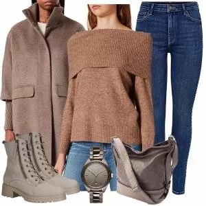 Herbst Outfits Coller Look für den Herbst