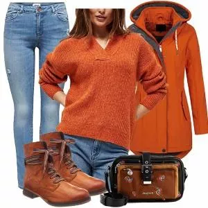 Herbst Outfits Coller Look für den Herbst