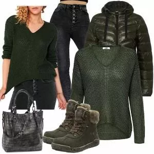 Winter Outfits Outfit für den Winter