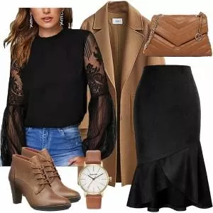 Herbst Outfits Coller Look für den Herbst