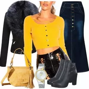 Winter Outfits Coller Look für den Winter