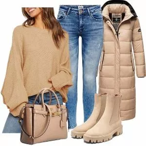 Winter Outfits Coller Look für den Winter
