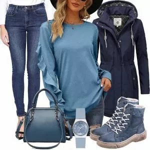 Winter Outfits Coller Look für den Winter
