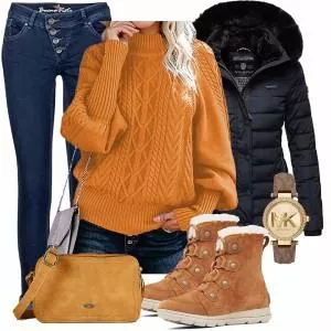 Winter Outfits Outfit für den Winter