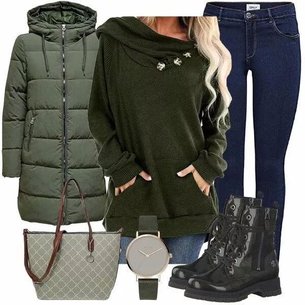 Winter Outfits Alltagsoutfit