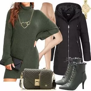 Winter Outfits Outfit für Stilvolle Damen