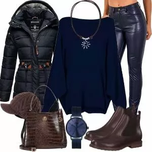 Winter Outfits Outfit für modische Damen