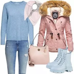 Winter Outfits Schönes Outfit für den Winter