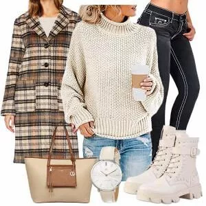 Winter Outfits Bequemes Winteroutfit
