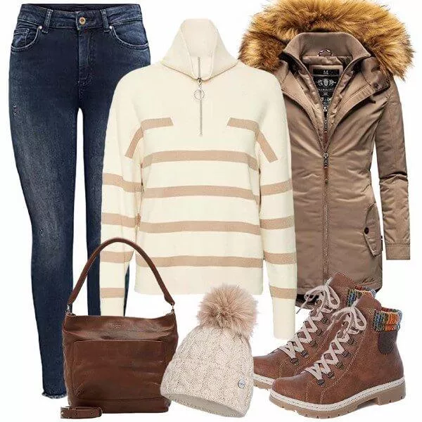 Winter Outfits Outfit für den Winter