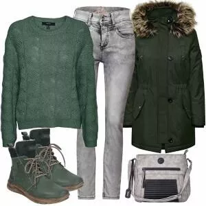 Winter Outfits Winterliches Freizeitoutfit