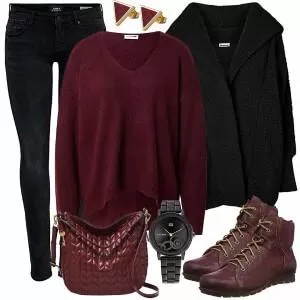 Winter Outfits Outfit für Stilvolle Damen