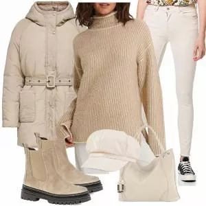 Winter Outfits Trendiger Look für den Winter