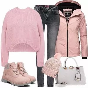 Winter Outfits Trendiger Look für den Winter