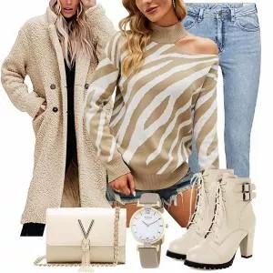 Winter Outfits Outfit für Modische Damen