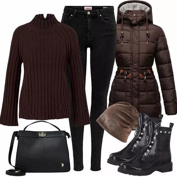 Winter Outfits Modisches Winteroutfit