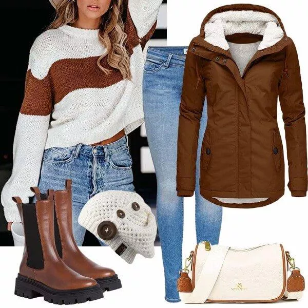 Winter Outfits Stylische Kombination für den Winter