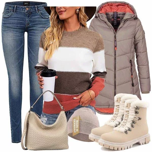 Winter Outfits Lässige Outfit