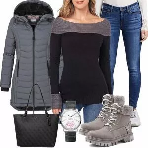 Winter Outfits Bequemes Winteroutfit