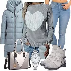 Winter Outfits Outfit für Modische Damen