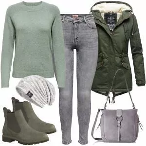 Winter Outfits Trendiger Look für den Winter