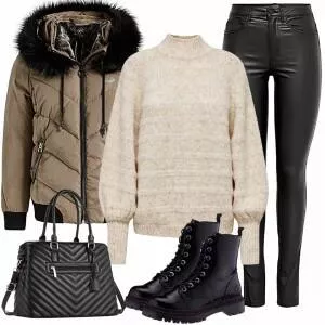 Winter Outfits Outfit für Stilvolle Damen