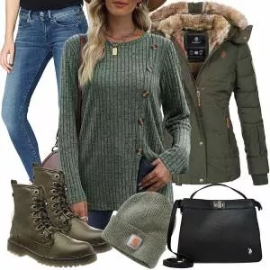 Winter Outfits Warmes Winteroutfit