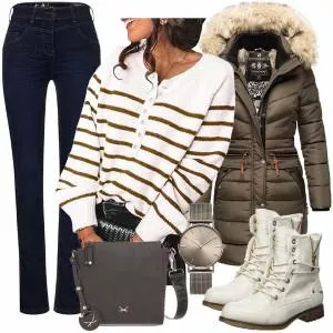 Winter Outfits Bequemes Winteroutfit