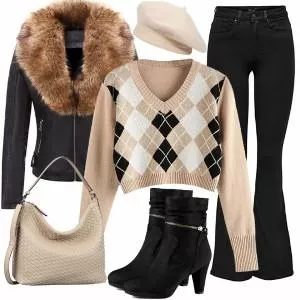 Winter Outfits Trendiger Look für den Winter