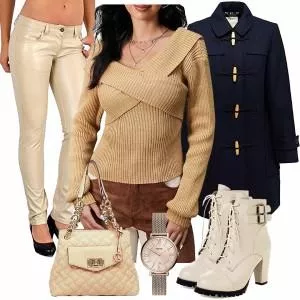 Winter Outfits Outfit für Modische Damen