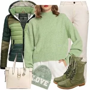 Winter Outfits Trendiger Look für den Winter