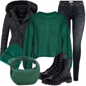 Winter Outfits Schönes Outfit für den Winter