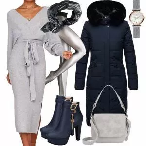 Winter Outfits Outfit für Stilvolle Damen