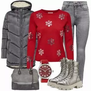Winter Outfits Winterliches Freizeitoutfit