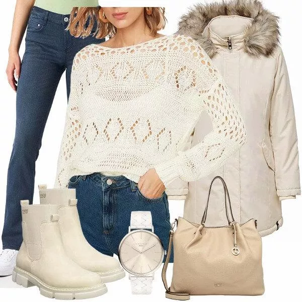 Winter Outfits Stylischer Look für Damen